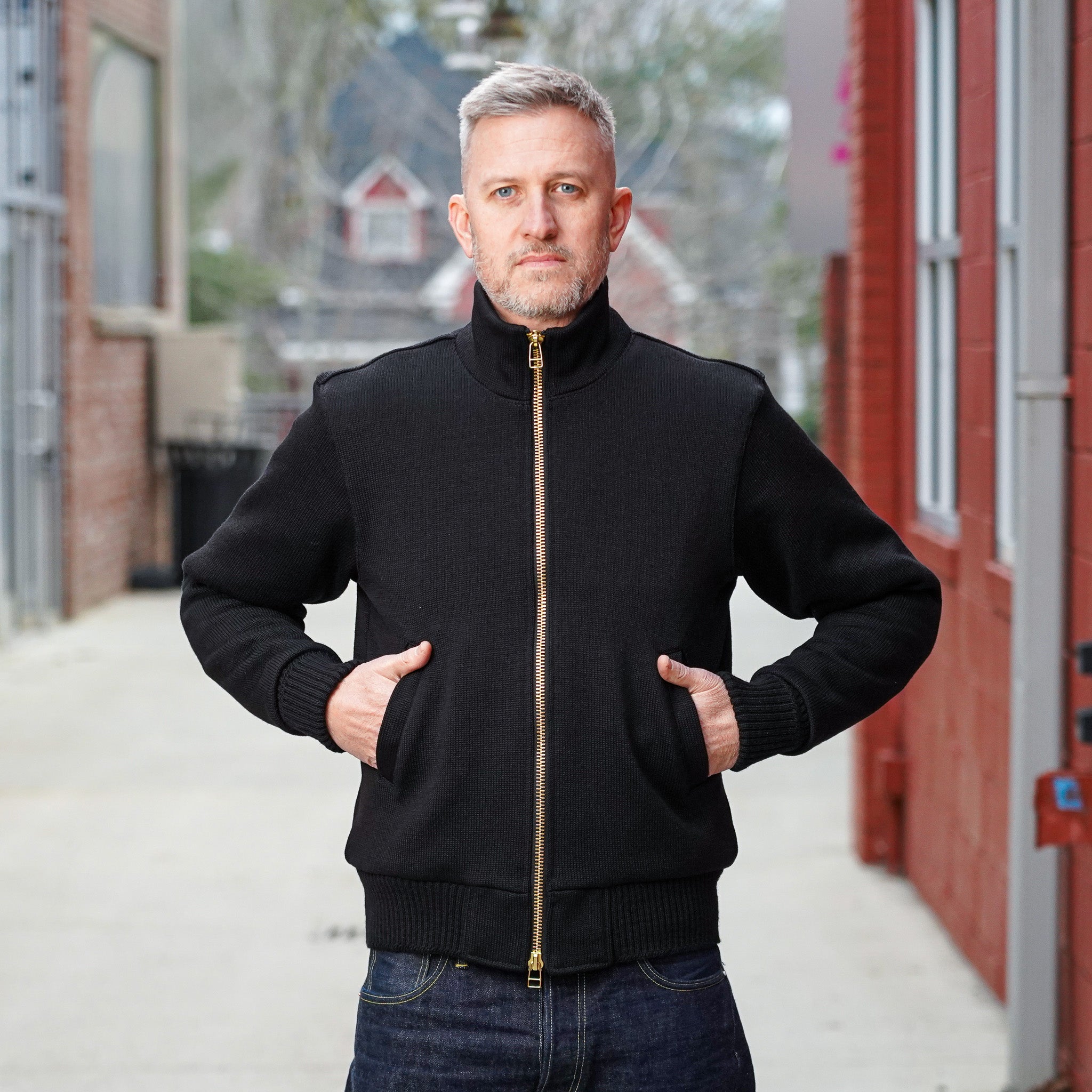 Dehen 1920 Full Throttle Moto-Sweater - Black – Guilty Party