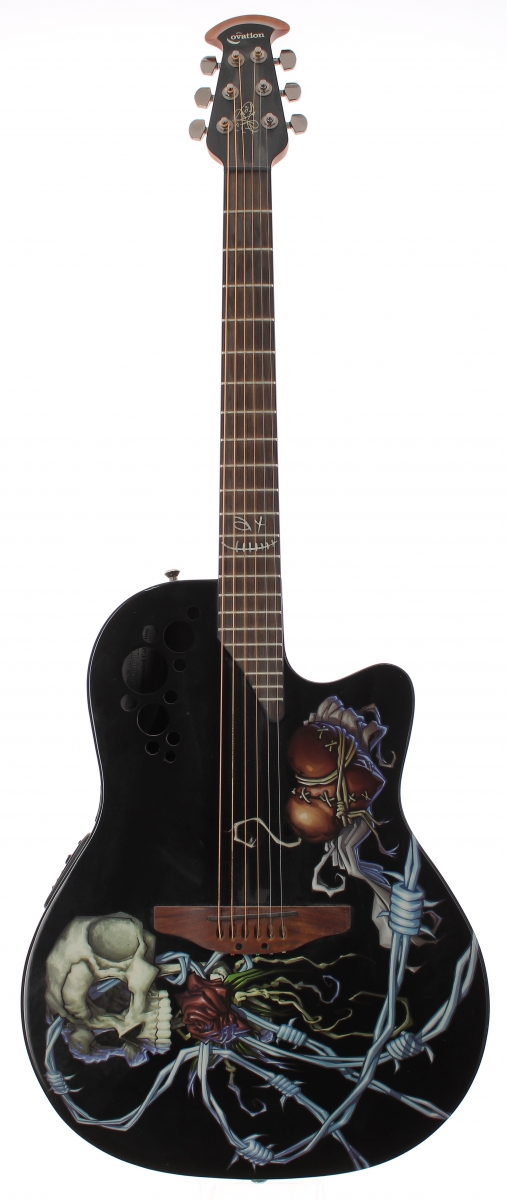 Ovation DJ Ashba Demented Collection DJA34 electro-acoustic guitar