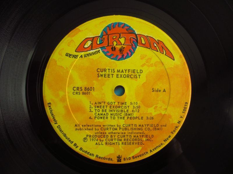 Curtis Mayfield / Sweet Exorcist - Guitar Records