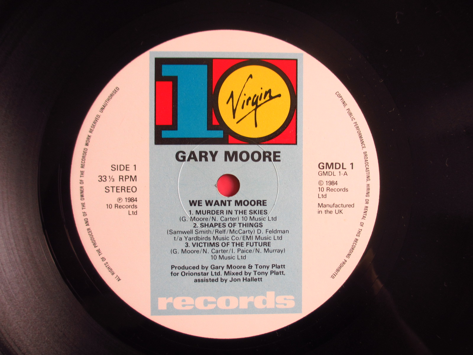Gary Moore / We Want Moore! - Guitar Records