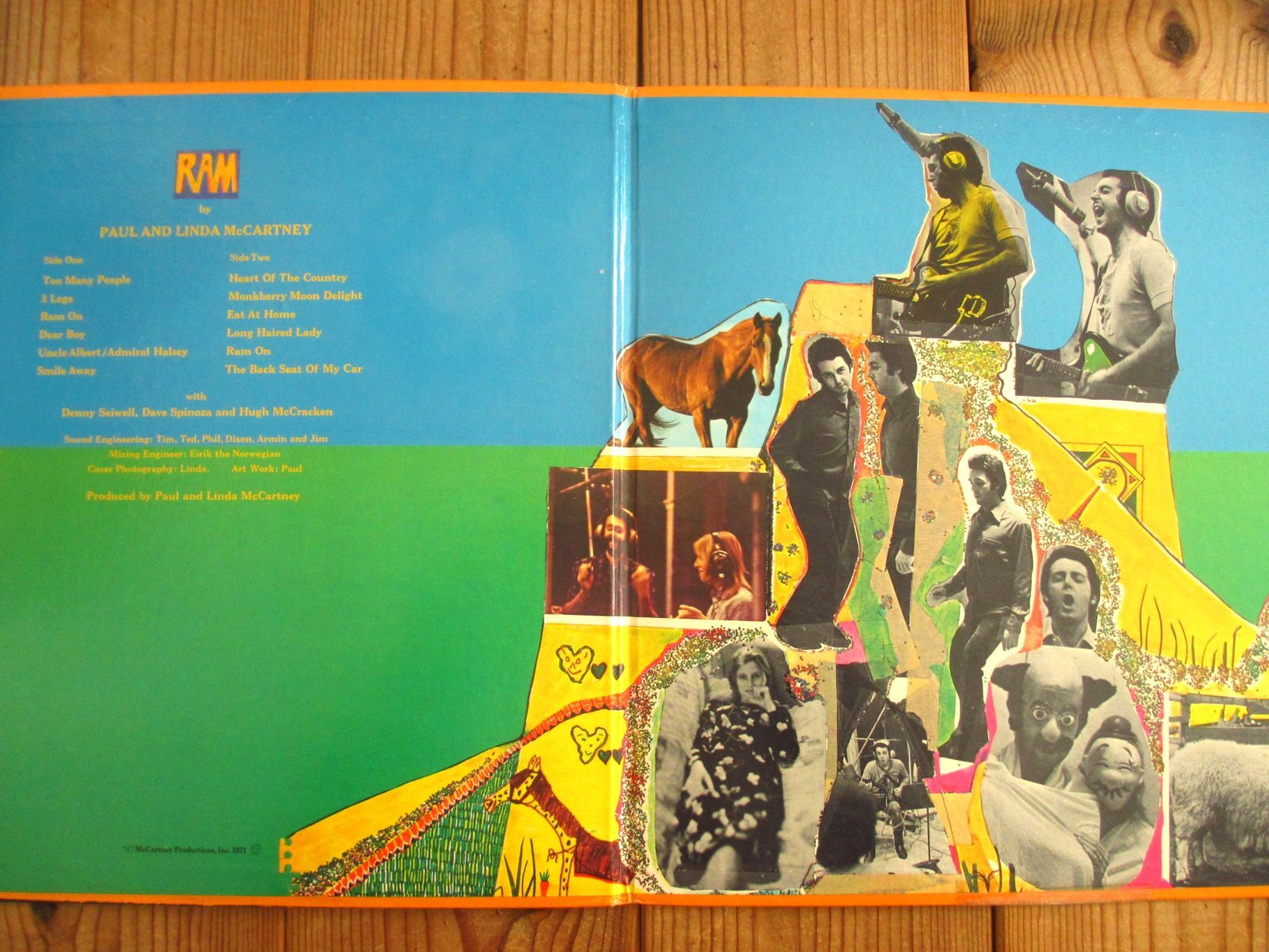 Paul And Linda McCartney / Ram - Guitar Records