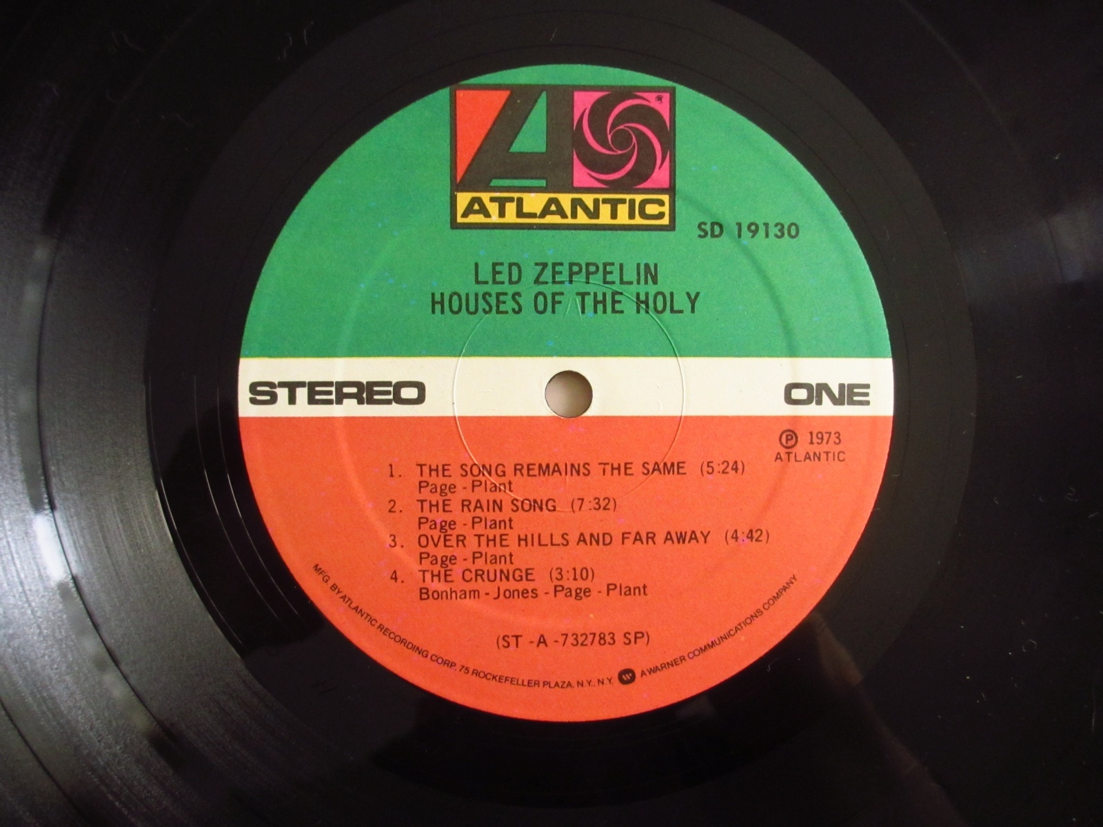 Led Zeppelin / Houses Of The Holy - Guitar Records