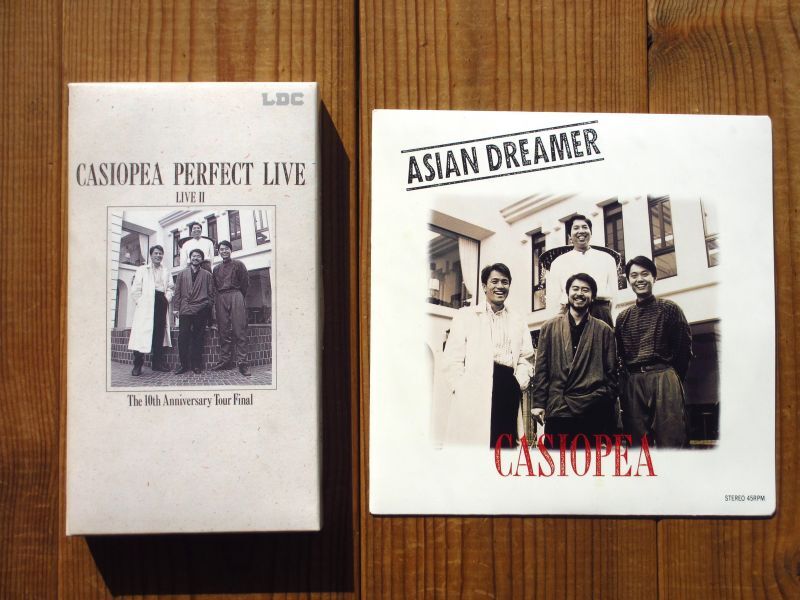 シングル盤レコード付き！□Casiopea / カシオペア Perfect Live