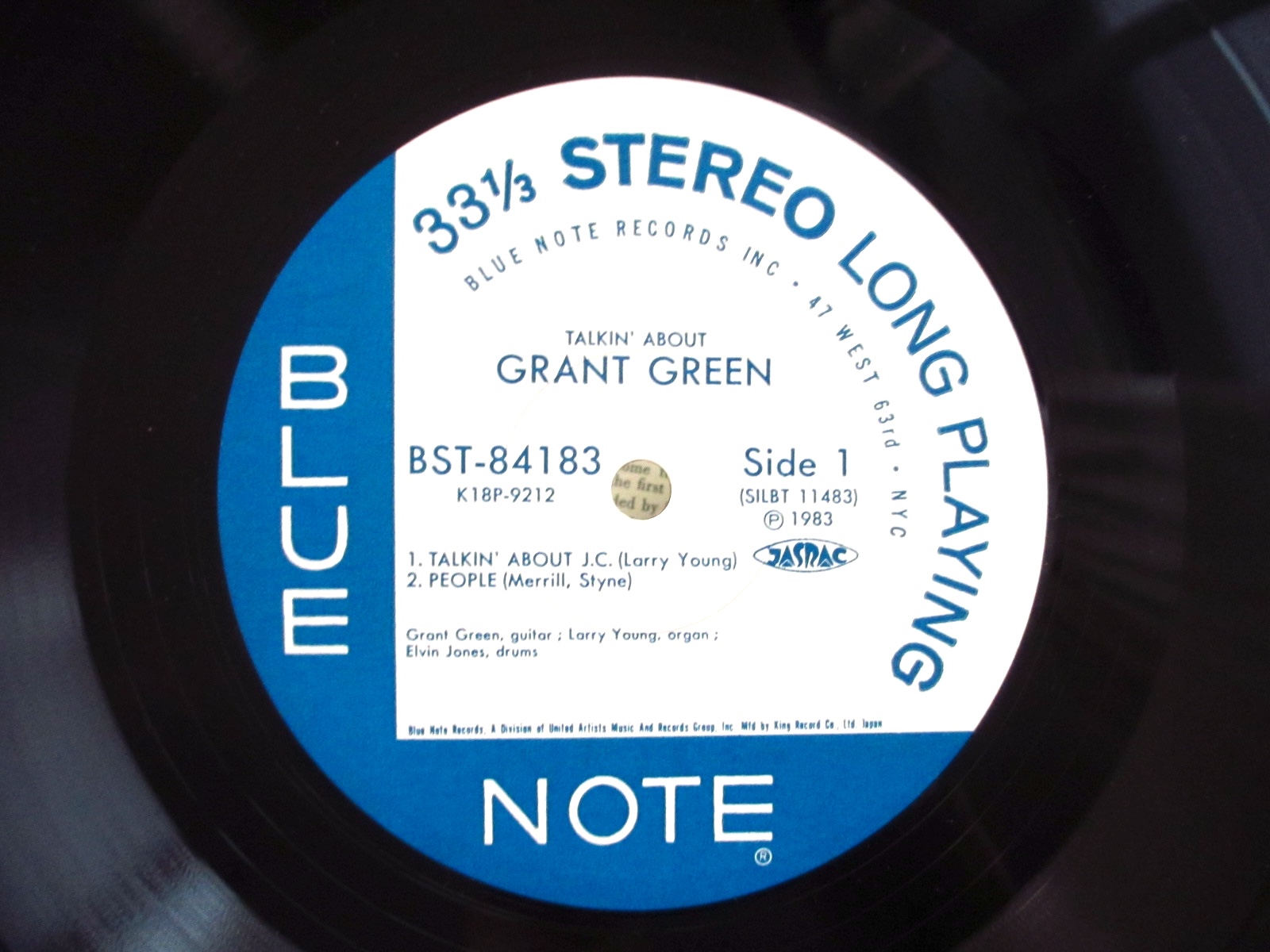 Grant Green / Talkin' About - Guitar Records