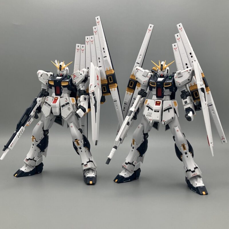 新商品紹介】「RG 1/144 νガンダム(ダブル・フィン・ファンネル装備型