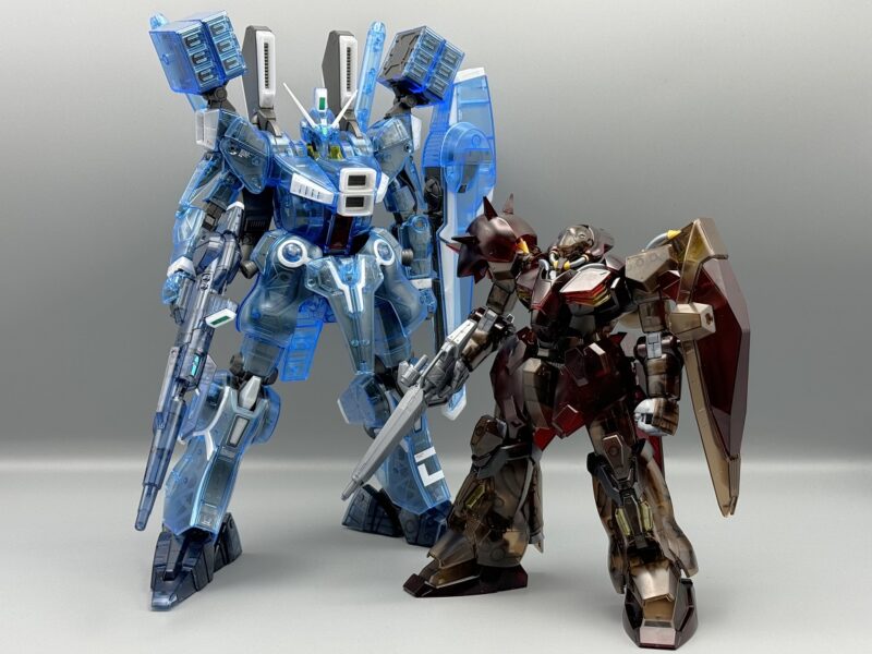 新商品紹介】「HG 1/144 メッサーF01型 [クリアカラー]」&「MG 1/100