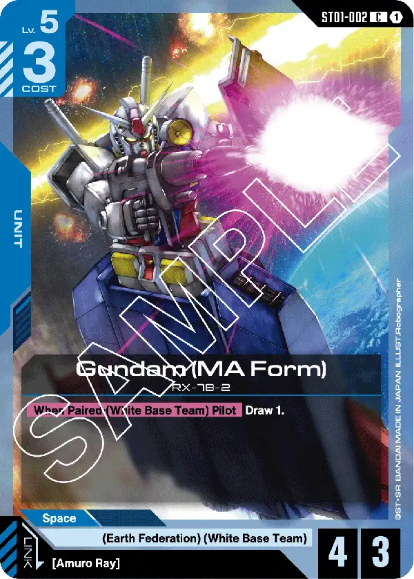 Heroic Beginnings [ST01] Card List | GUNDAM CARD GAME Official Website