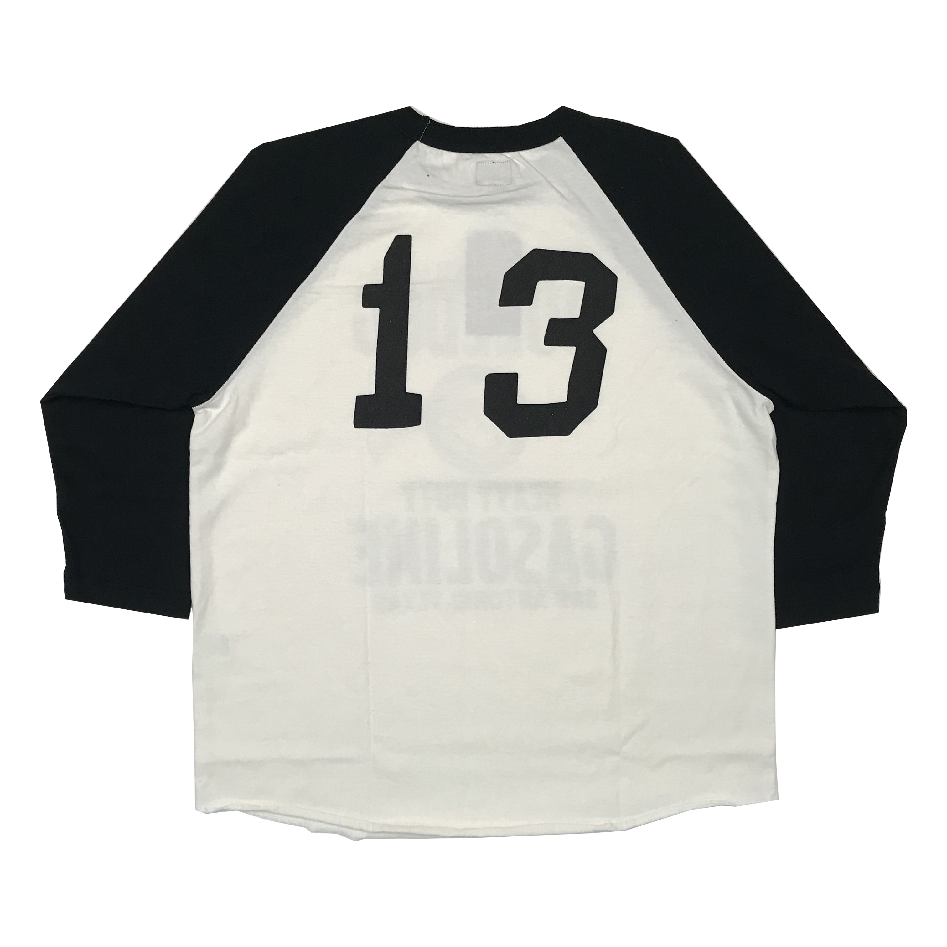 BULLDOG GASOLINE Pt. 3/4 RAGLAN SLEEVE TEE NAVY BLUE（ネイビー