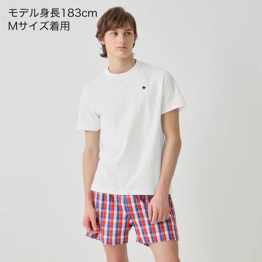 ネット限定ギフト】クルーネックTシャツ&トランクスセット PBM01A