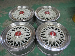 BBS RS プリマドンナ仕様 リフレッシュリメイク修理｜アルミホイール