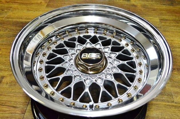 BBS RS 15インチ 純正アウターリム 1J 純正リム