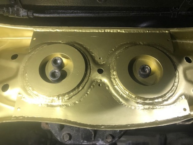 チェイサー JZX100 ヤナック デフマウントリジットカラー 取り付け