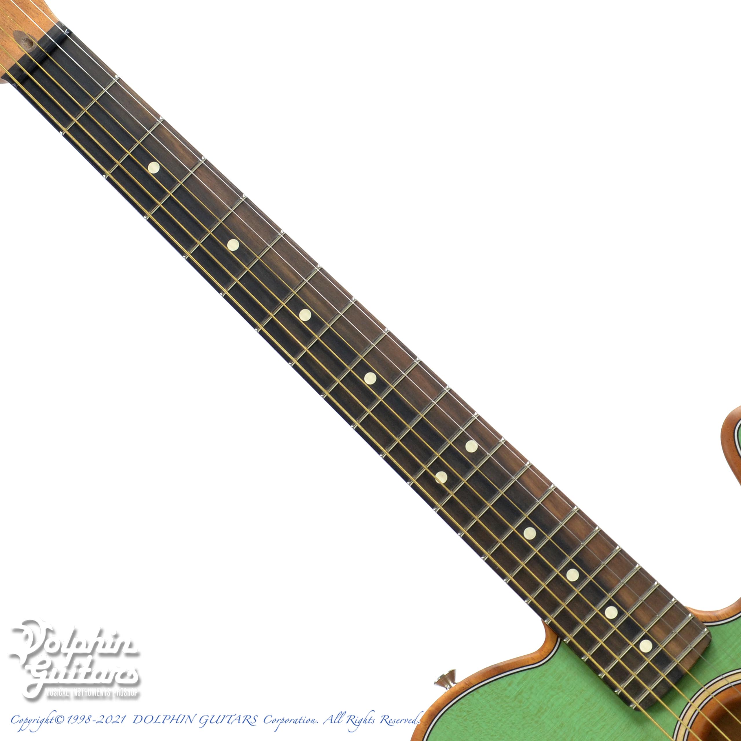 FENDER USA American Acoustasonic Telecaster (Surf Green