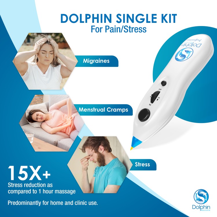 DOLPHIN PRO PAIN MANAGEMENT KIT - Dolphin Neurostim | MPS Therapy