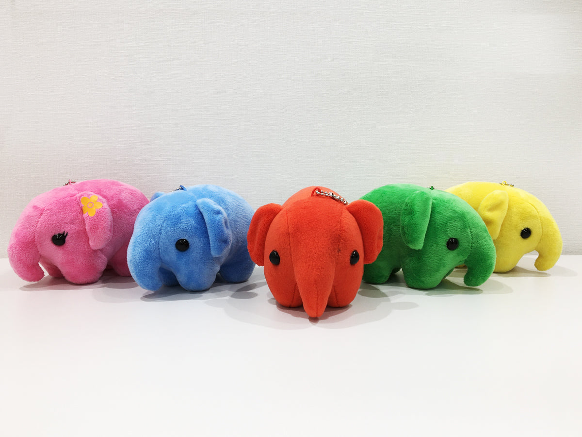 どむぞうくんとなかまたち ボールチェーンぬいぐるみ（5色セット