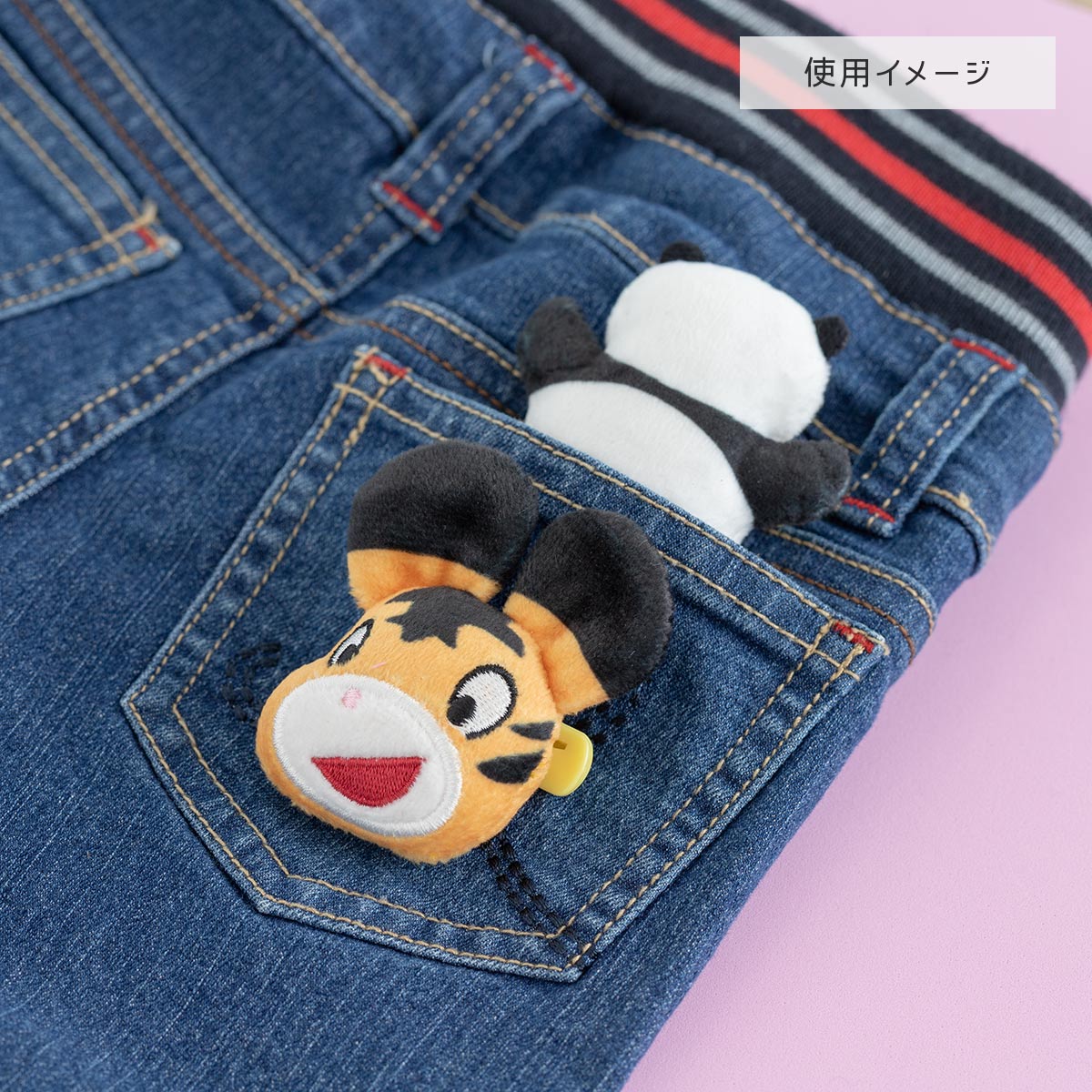 パンダコパンダ ふわふわバッジ パンちゃん | どんぐり共和国そらのうえ店