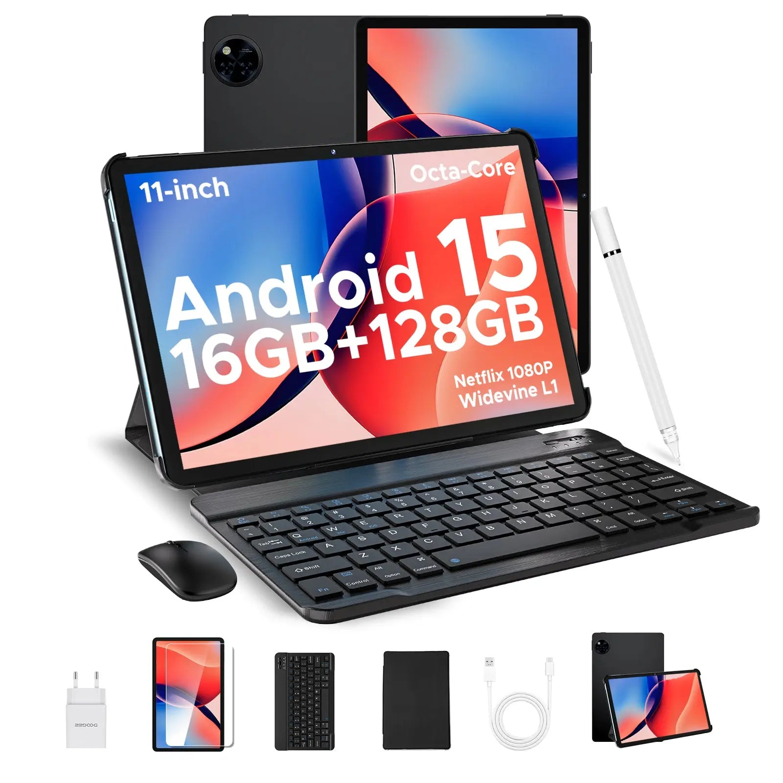 DOOGEE U11: Android 16 Tablet 16GB+128GB/2TB TF Octa-Core Android