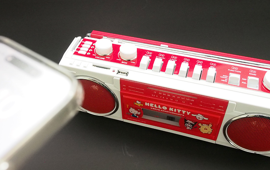 HELLO KITTY50周年限定モデル SCR-B3(KT)｜AUDIO ORIONオーディオ