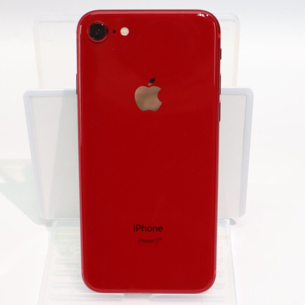 中古 【SIMロック解除済み】【SoftBank】Apple iPhone8 64GB (レッド