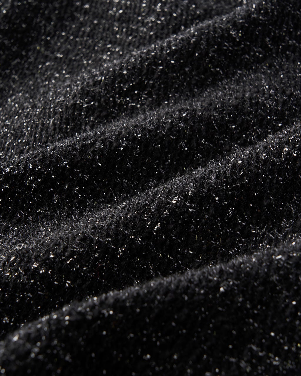 ラメツイード・ノーカラージャケット/DoCLASSE