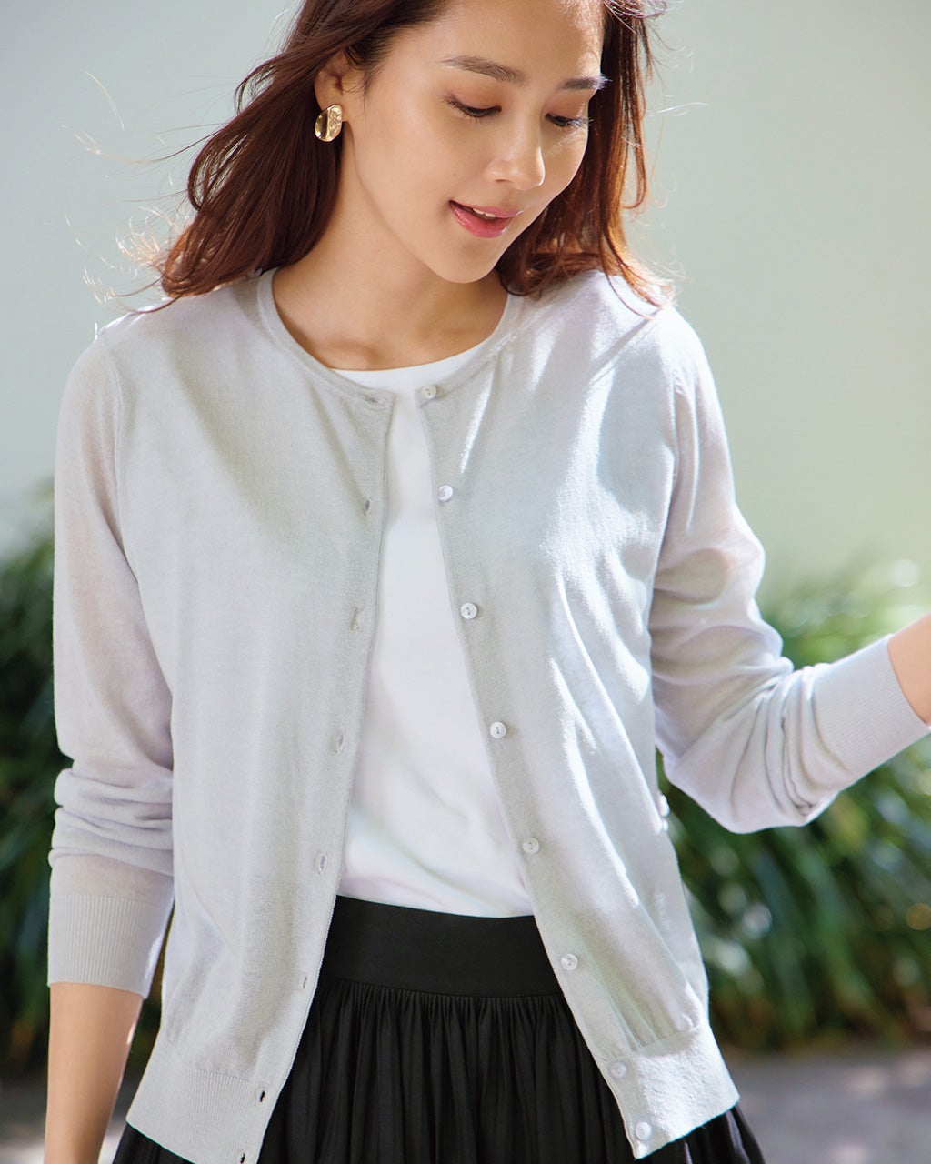 sacai sacai サカイ sacailuck カーディガン luck グレー ニット