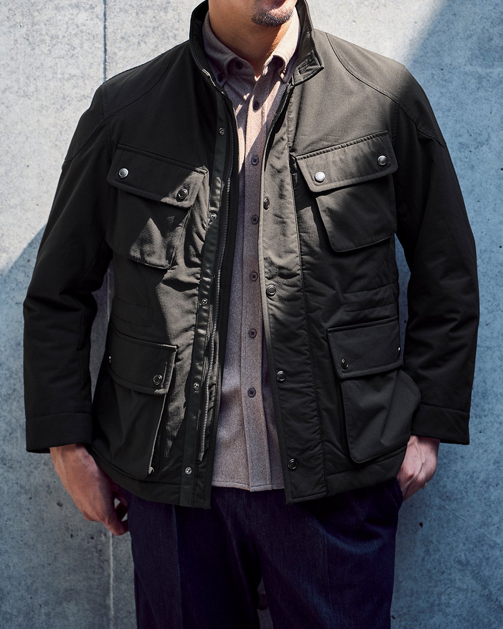 M65サーモライト中綿3Dジャケット/DoCLASSE