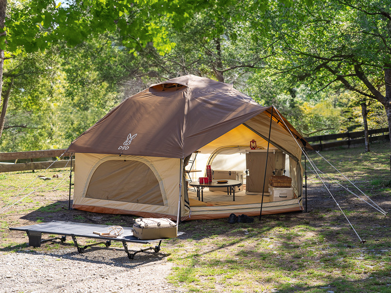 でかキノコテント - DOD（ディーオーディー）【公式ブランドサイト】