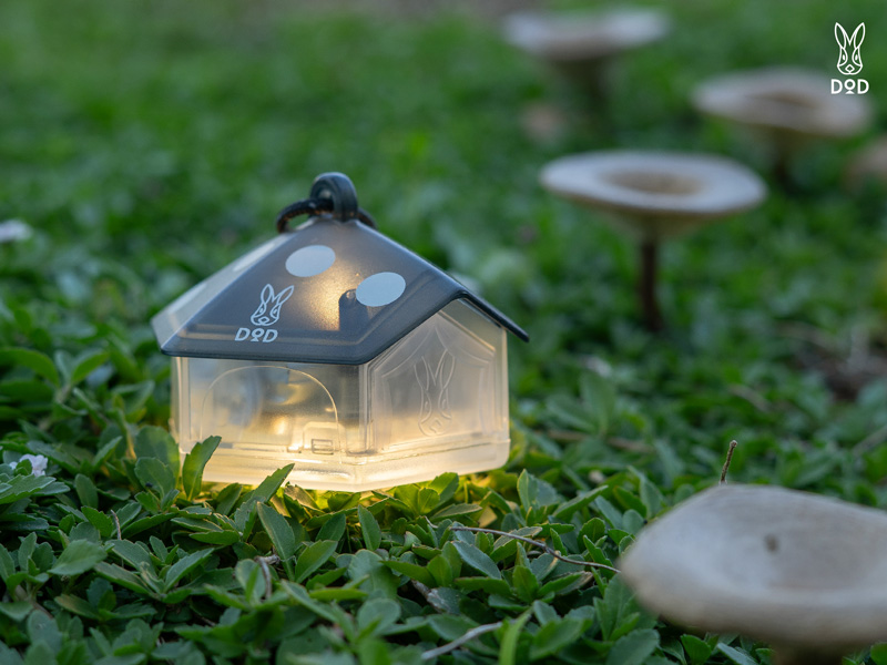 ミニキノコライト（クリア） L1-987-CL - DOD（ディーオーディー