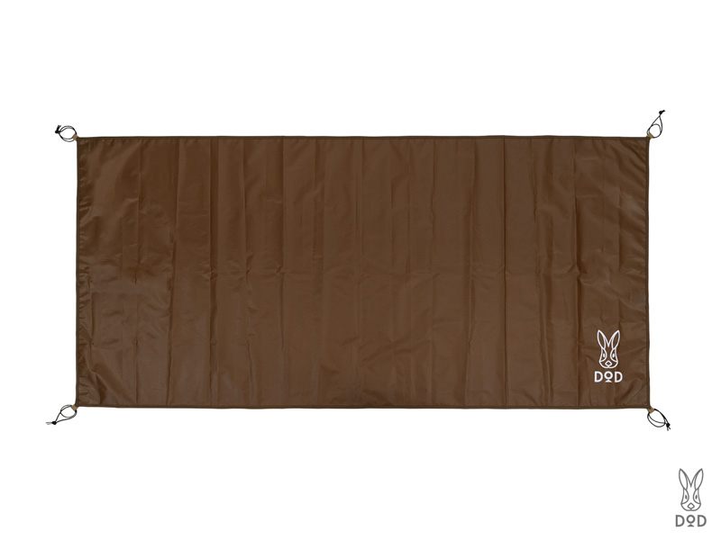 パップフーテント3用グランドシート GS1-967-BR - DOD（ディーオー