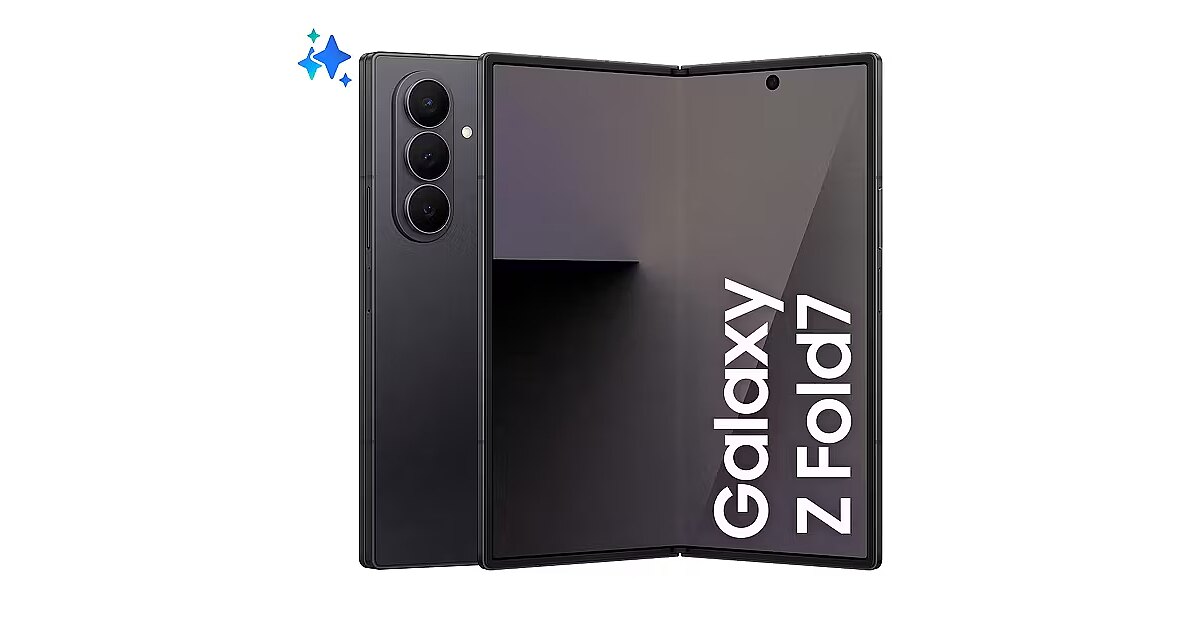 Samsung Galaxy Z Fold7, 12GB/256GB, Jet Black (SM-F966BZKBEUE)