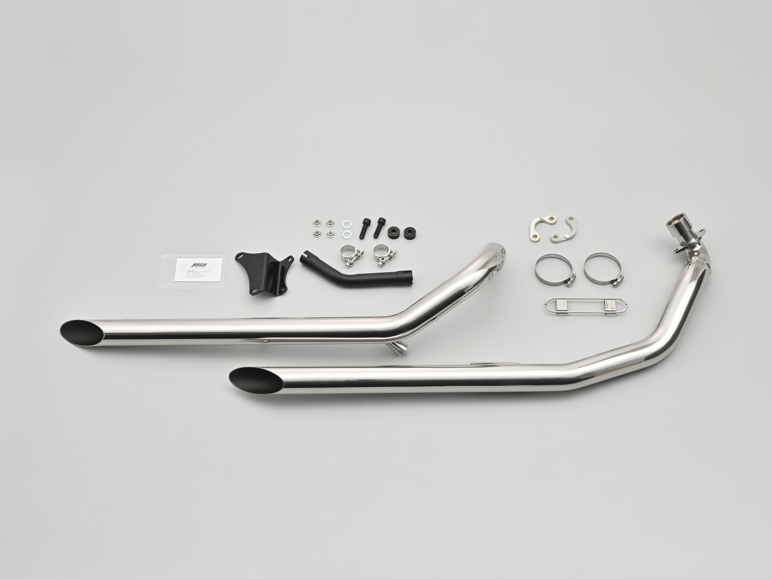 ドラッグパイプマフラー（ステンレス製バフ仕上げ）｜株式会社デイトナ