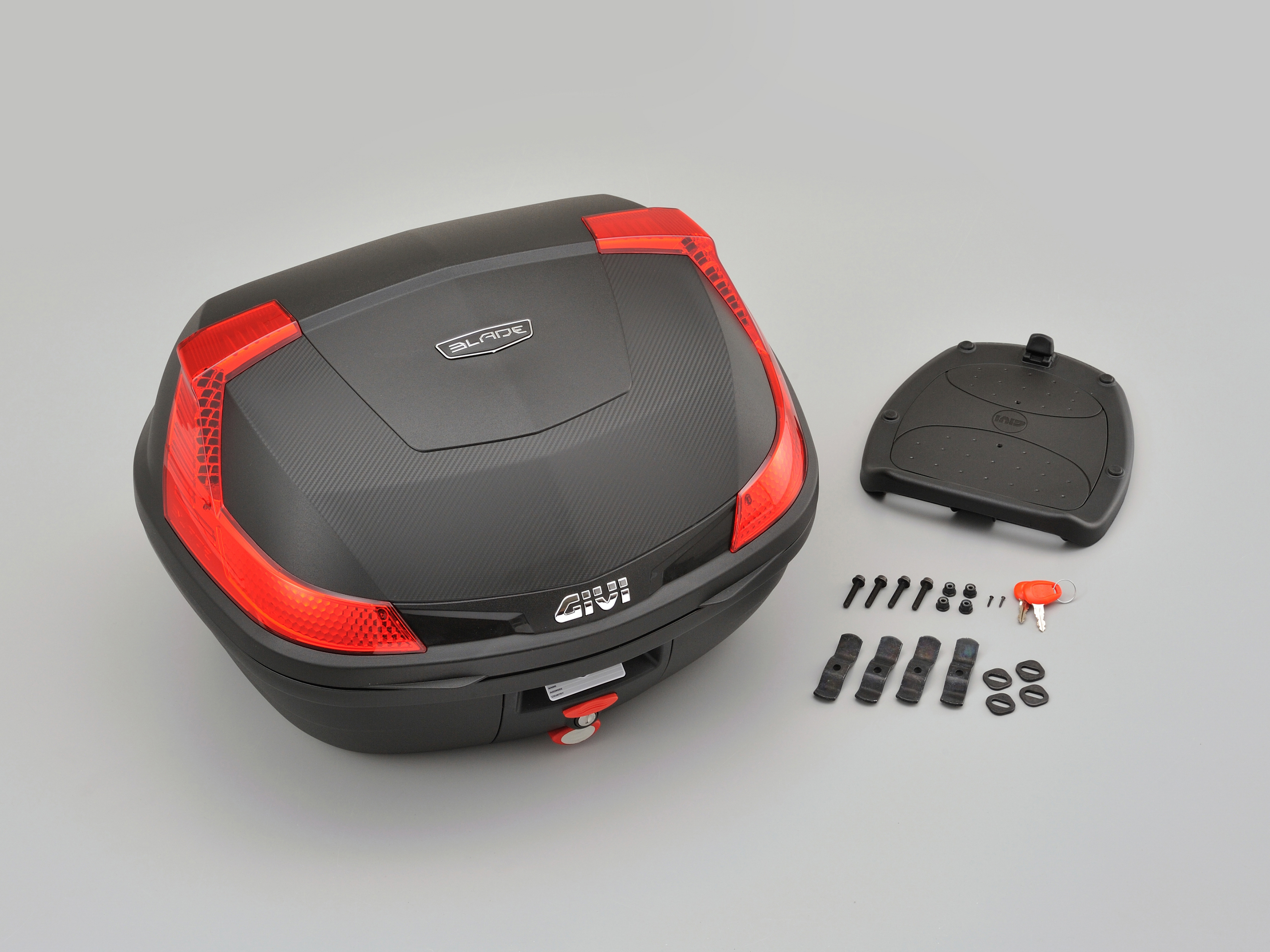 GIVI リアボックス B47 未塗装ブラック GIVI B47NML モノロックケース <47L> 未塗装ブラック｜株式会社デイトナ