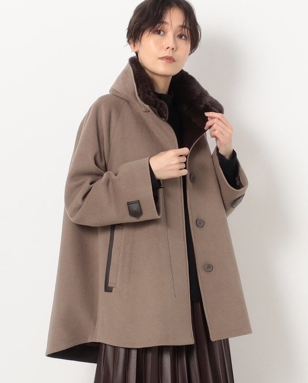 Aラインショートコート | コムサ・プラチナ | ショップブログ | 大丸