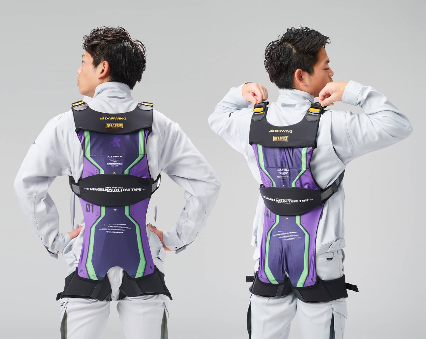 EVA初号機モデルデザインのまるで衣服のようなアシストスーツ｜A.T.