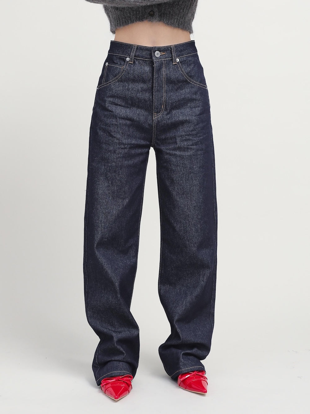 バックデザインストレートデニムパンツ – Darich (ダーリッチ)