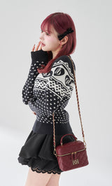 ゴールドパーツ】キルティングスクエアミニバッグ – Darich (ダーリッチ)