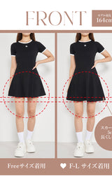 カットフレアミニワンピース – Darich (ダーリッチ)