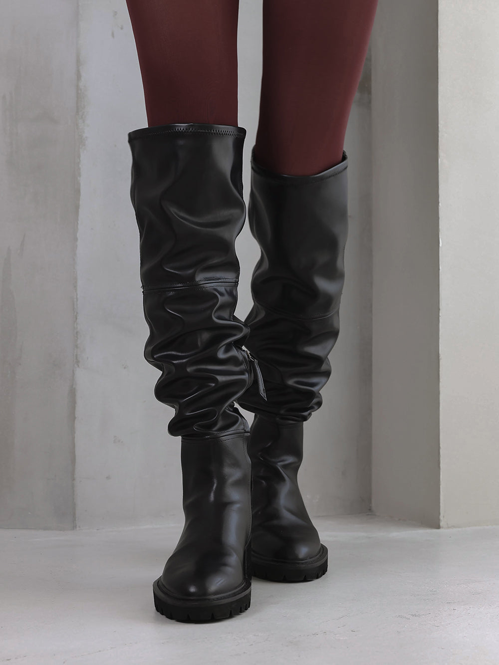 ソフトレザーニーハイブーツ – Darich (ダーリッチ)