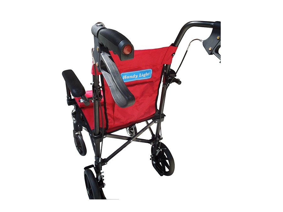 携帯用折り畳み式軽量介助車椅子 ハンディライトプラス YUKI TRADING