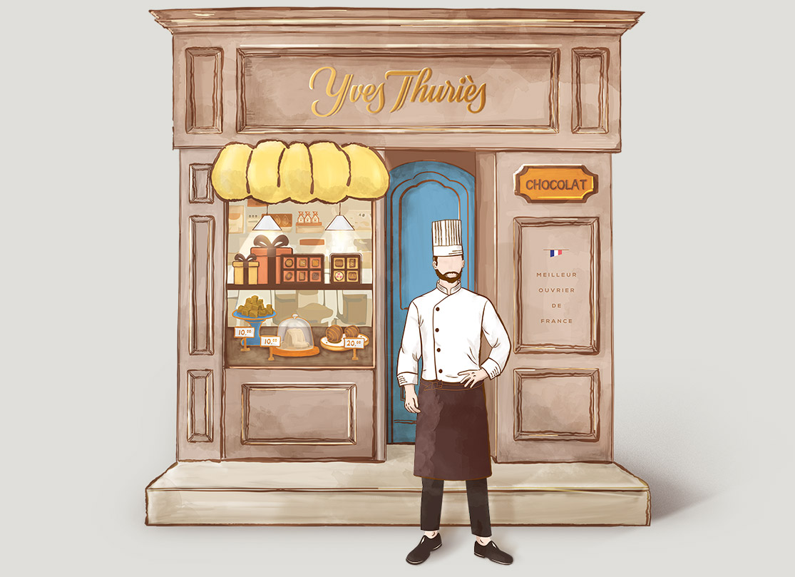 イヴ・チュリエス｜M.O.Fを世界で唯一2部門同時受章したフランス菓子