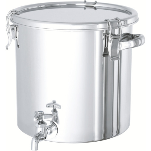 ステンレスタンク ストレート密閉タンク（蛇口付） CTHW24_5038 日東