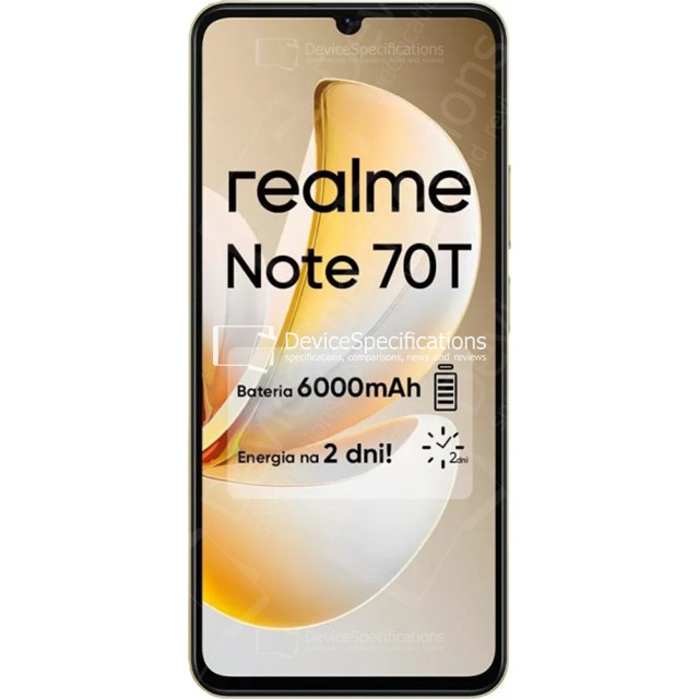Realme Note 70T - Specifications