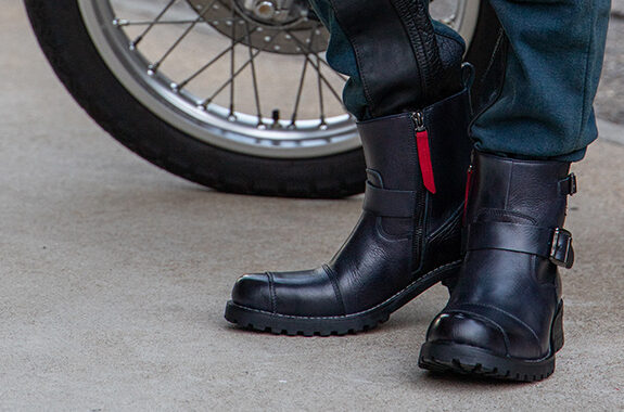 HS-B9 レザーエンジニアブーツ | DEGNER