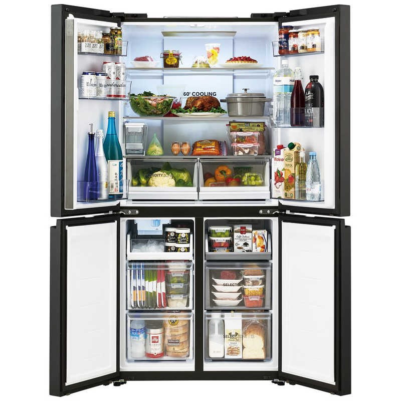 デンキチWeb / ハイアール 冷蔵庫 470L 4ドア 観音開き CORU ブルー