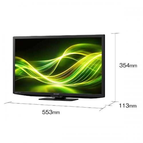 デンキチWeb / シャープ SHARP 24V型 ハイビジョン液晶テレビ AQUOS 2T