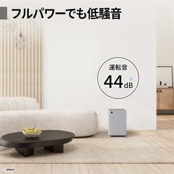 デンキチWeb / シャープ SHARP 空気清浄機 プラズマクラスター グレー