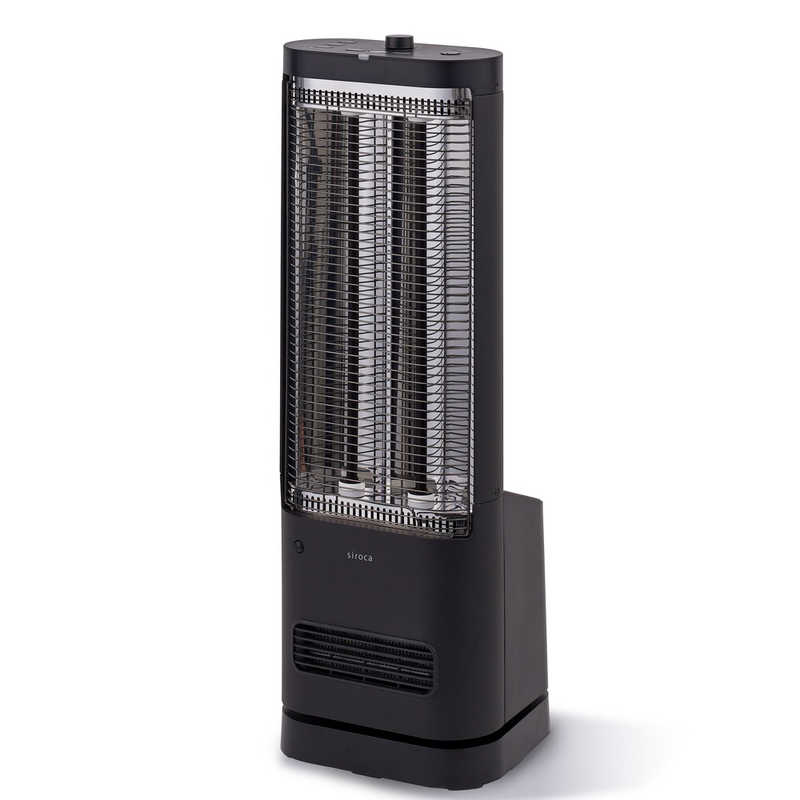 デンキチWeb / シロカ siroca 遠赤外線ヒーター ブラック SH-FC251-K