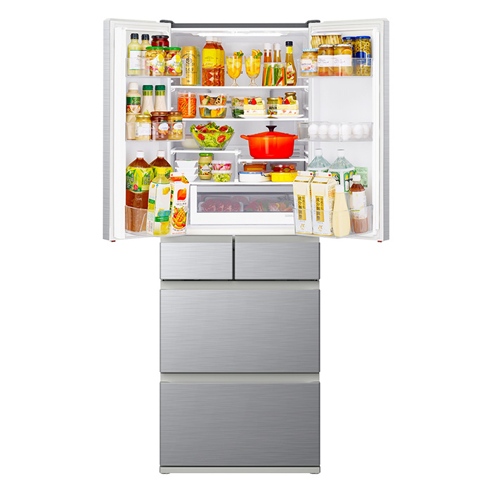 HITACHI 冷蔵庫 大型 485L 6ドア 清掃済み 2022年 d5028 HITACHI