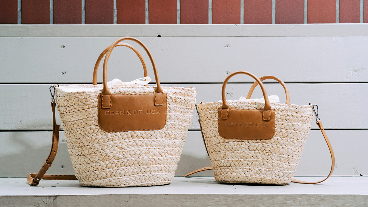 送料込み】DEAN & DELUCA かごバッグ 収納袋付き BEAMS COUTURE
