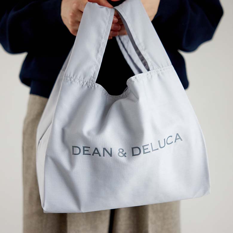 12月1日11時発売＞ポーチ付きエコバッグ グレー| DEAN & DELUCA【公式】